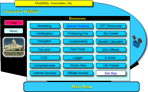 Executive Main Menu 